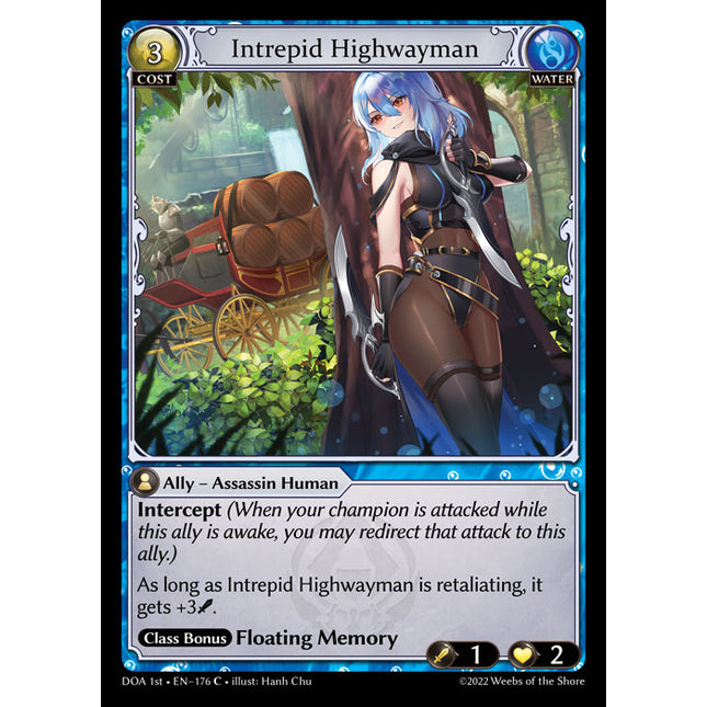 Intrepid Highwayman - DOA 1st EN-176 - Common - Near Mint - Non-Foil - Grand Archive TCG