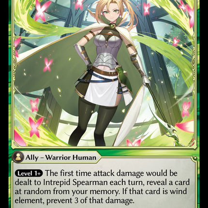 Intrepid Spearman - FTC EN-077 - x4 - C - NM - Non-Foil - Grand Archive TCG