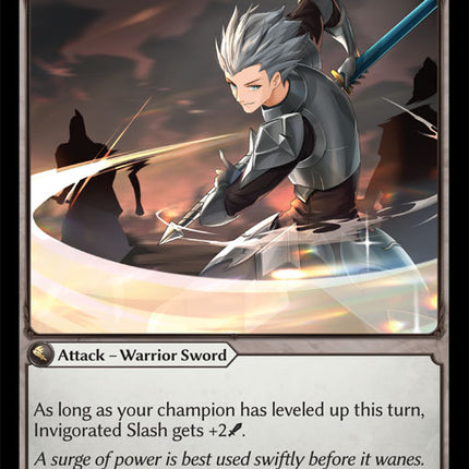 Invigorated Slash - DOA Alter EN-094 - x4 - Common - Near Mint - Non-Foil - Grand Archive TCG