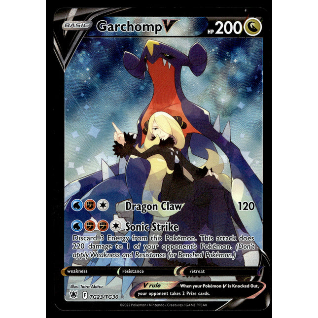 Garchomp V - TG23/TG30 - NM - Alt Art - Astral Radiance - Pokemon - A9-126