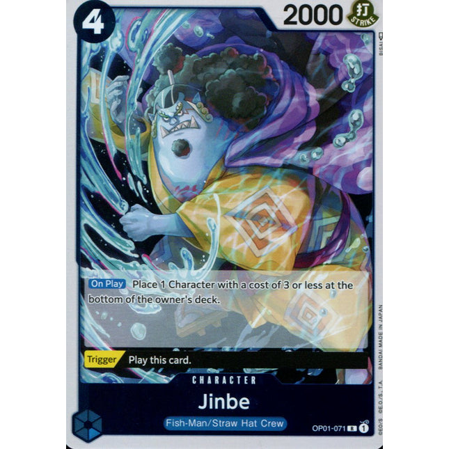 Jinbe - OP01-071 - Rare - English - One Piece TCG OP-01