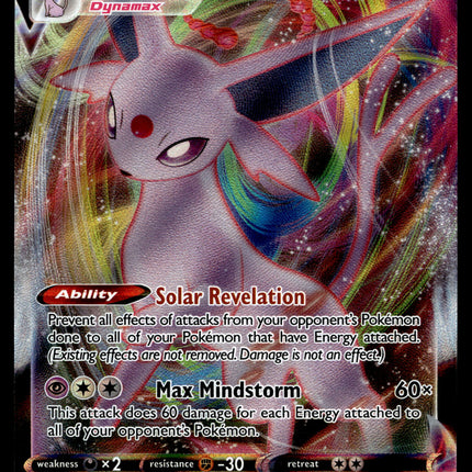 Espeon Vmax - 065/203 - NM - Ultra Rare - Evolving Skies - Pokemon - A9-2