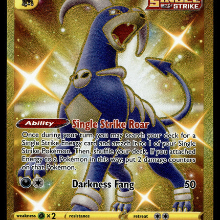 Houndoom - 179/163 - NM - Secret Rare - Battle Styles - Pokemon - A7-72