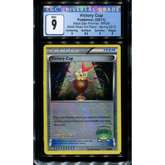 Victory Cup - BW29 - CGC 9 Mint - Battle Road 3rd Place Spring 2013 - 36146