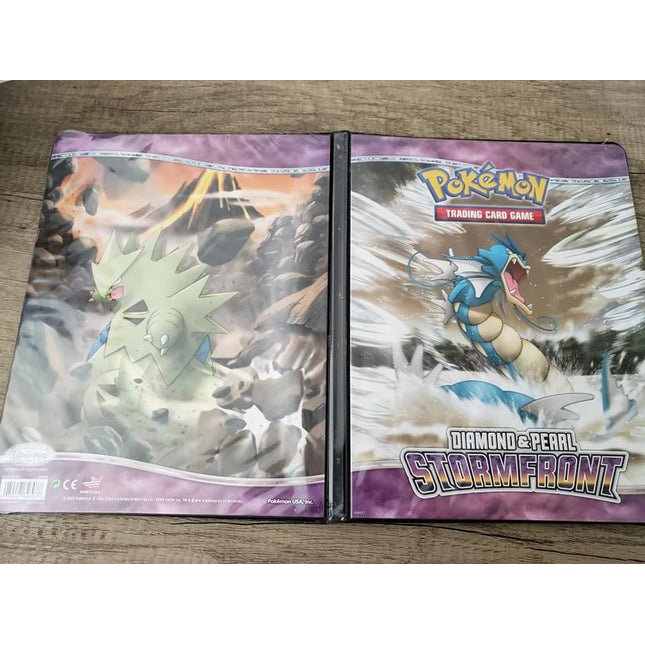 Gyarados & Tyranitar - Diamond & Pearl Stormfront - 9 Pocket Binder