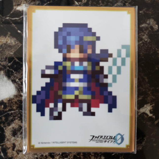 Marth Chibi Pixel Sleeves - Fire Emblem Cipher - 5x Buy a box Sleeves - New