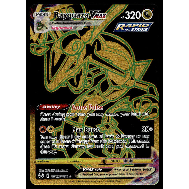 Rayquaza Vmax - TG29/TG30 - NM - Secret Rare - Silver Tempest - Pokemon - A7-41