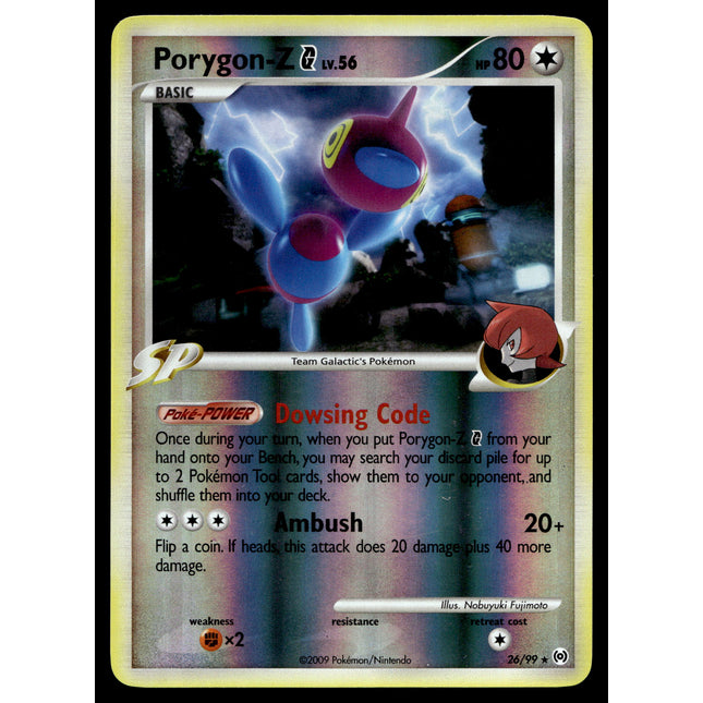 Porygon-Z G - 26/99 - NM - Reverse Holo - Arceus - Pokemon - A9-65