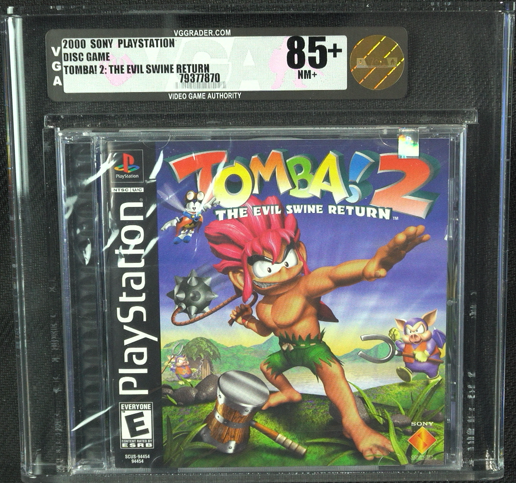 Tomba! The Evil Swine Return - - VGA 85+ - Gold - Playstation 1 – Squeaks Game World