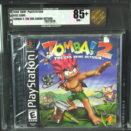 Tomba! 2: The Evil Swine Return - PS1 - VGA 85+ - Gold - Playstation 1 - Brand New Sealed