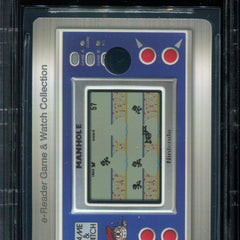 Game & Watch Manhole - BGS 8.5 - Hole-Punched - E-reader - Nintendo - 44786