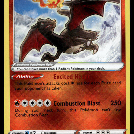 Radiant Charizard - 020/159 - NM - Ultra Rare - Crown Zenith - Pokemon - A7-68