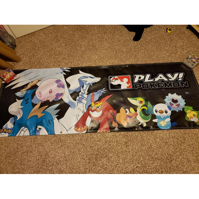 Reshiram - Play! Pokemon - Wide Tarp Banner - 34"x94"