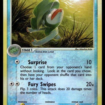 Lombre - 46/100 - NM - Reverse Holo - Sandstorm - Pokemon - A9-33