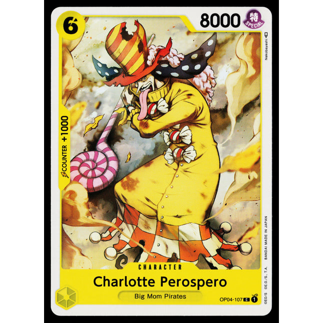 Charlotte Perospero - OP04-107 - NM - Common - English OP04 - One Piece TCG