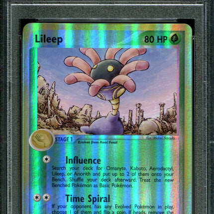 Lileep - 42/100 - PSA 9 - Reverse Holo - Sandstorm - Pokemon - 80878