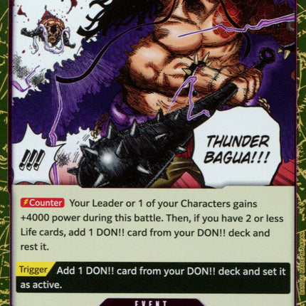 Thunder Bagua - OP01-119 - Rare - English - One Piece TCG OP-01