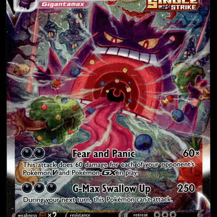 Gengar Vmax - 271/264 - NM - Alt Art - Fusion Strike - Pokemon - C2-1