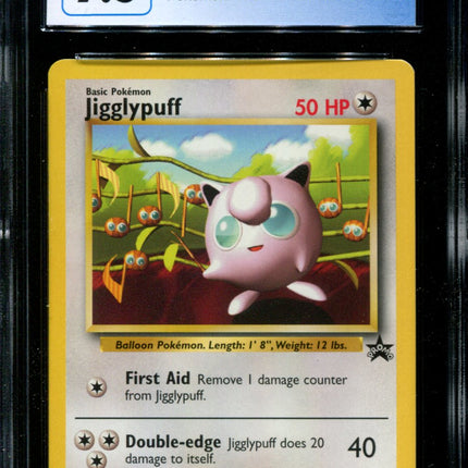 Jigglypuff - 7 - CGC 9.5 - Black Star Promo - First Movie Soundtrack - Pokemon - 54080