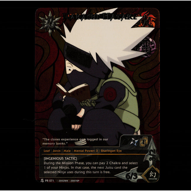 Kakashi Hatake - PR 071 - NM - Foil - Promo - Naruto CCG - E1-61