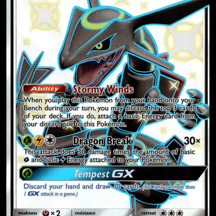 Rayquaza GX - 177a/168 - NM - Full Art - Hidden Fates - Pokemon - A6-60