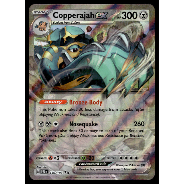 Copperajah ex - 150/193 - NM - Ultra Rare - Paldea Evolved - Pokemon - A8-44