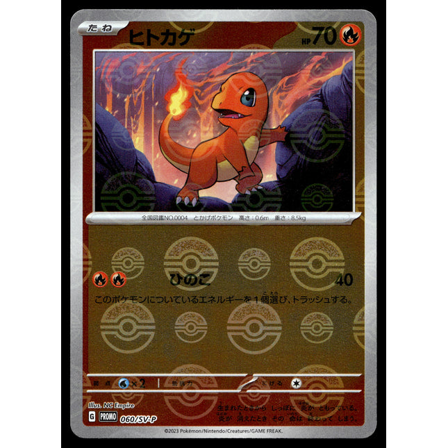 Charmander - 060/SV-P - NM - Reverse Holo - Promo - Pokemon - C4-36