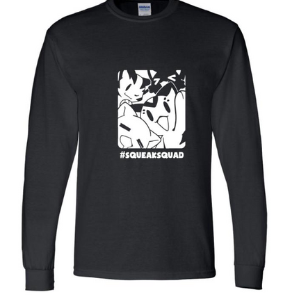 PREORDER - Squeak Squad Limited Edition Long Sleeve Shirt - Black