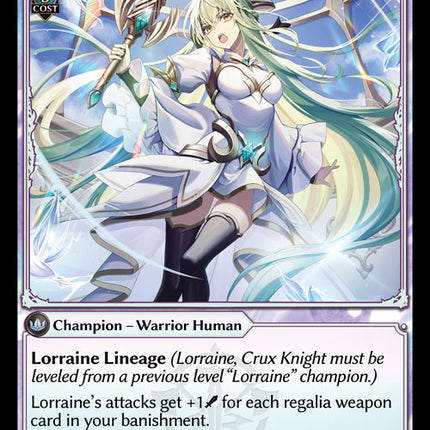 Lorraine, Crux Knight - DOAp-005 - Common - Near Mint - Non-Foil - Grand Archive TCG
