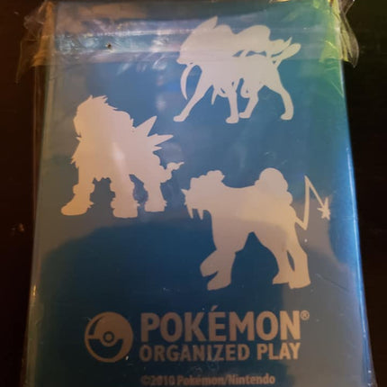 Entei Suicune Raikou - Pokemon Organized Play - Set of 60 Sleeves