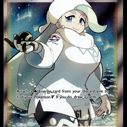 Melony - 195/198 - NM - Full Art - Chilling Reign - Pokemon - A9-131