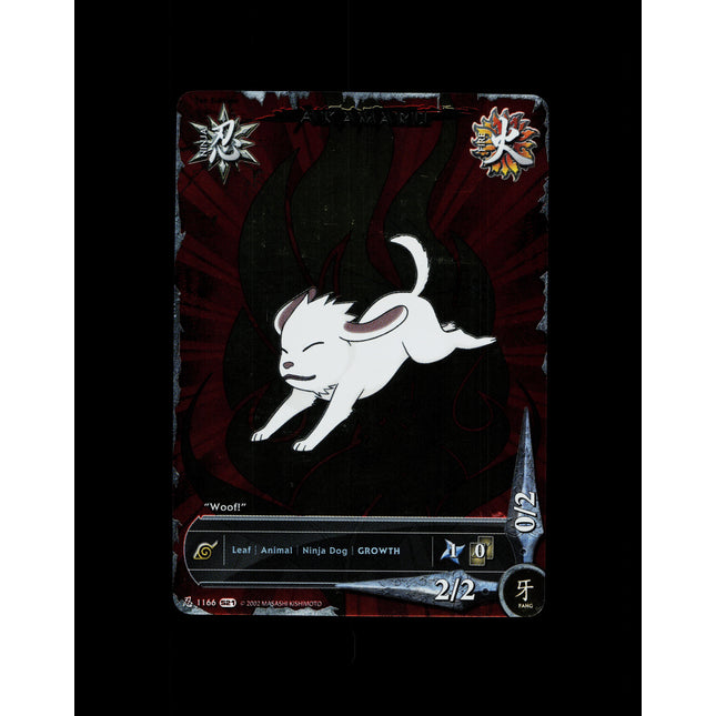 Akamaru - 1166 - NM - 1st Edition Full Art - S21 - Naruto CCG - D3-107