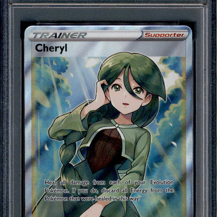 Cheryl - 159/163 - PSA 8 - Full Art - Battle Styles - Pokemon - 80000