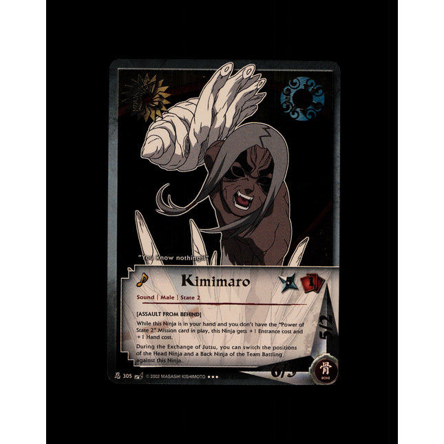 Kimimaro - 305 - NM - 1st Edition - Foil - Naruto CCG - D4-330
