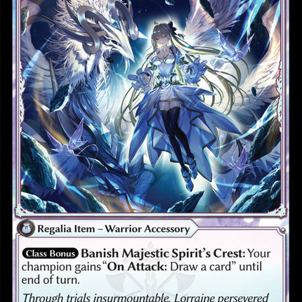 Majestic Spirit's Crest - DOA Alter EN-063 - x1 - Ultra Rare - Near Mint - Non-Foil - Grand Archive TCG