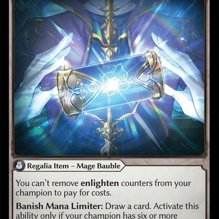 Mana Limiter - DOA Alter EN-041 - x1 - Uncommon - Near Mint - Non-Foil - Grand Archive TCG
