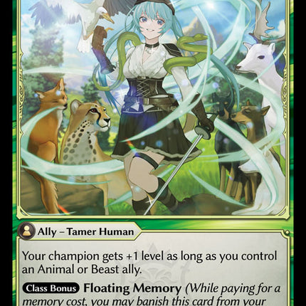 Menagerie Beastbonder - DOA 1st EN-215 - Common - Near Mint - Foil - Grand Archive TCG