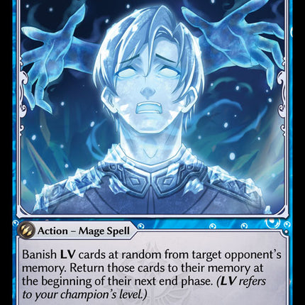 Mind Freeze - DOA 1st EN-179 - Uncommon - Near Mint - Non-Foil - Grand Archive TCG
