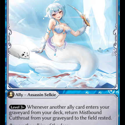 Mistbound Cutthroat - DOA Alter EN-181 - x1 - Super Rare - Near Mint - Non-Foil - Grand Archive TCG