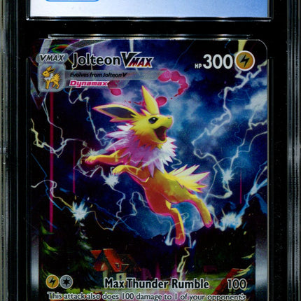 Jolteon VMAX - SWSH184 - CGC 9 - Black Star Promos - Alternate Art - Pokemon - 92351