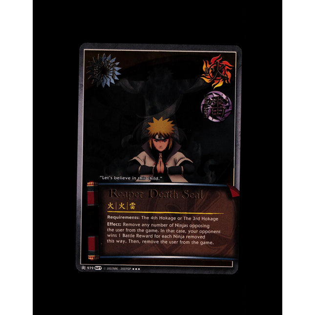 Reaper Death Seal - 979 - NM - Foil - S27 - Naruto CCG - E1-150