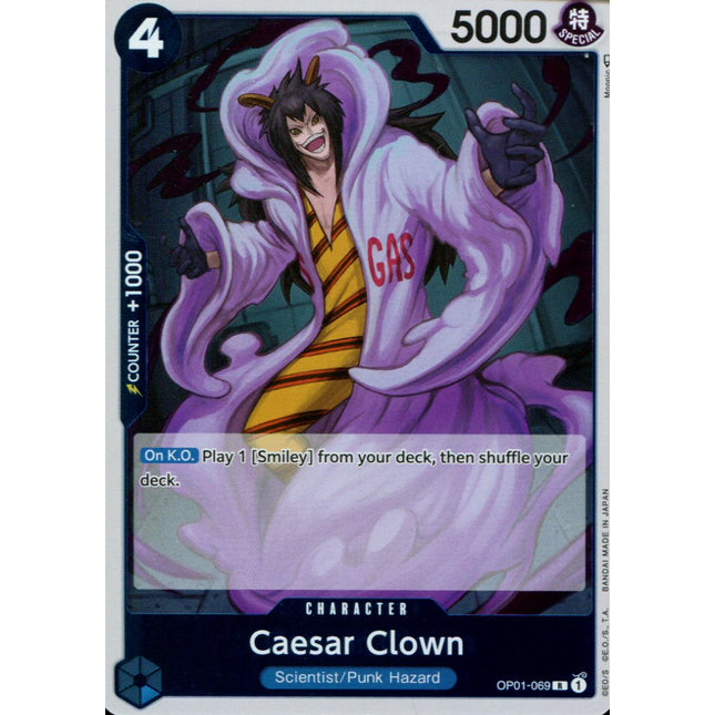 Caesar Clown - OP01-069 - Rare - English - One Piece TCG OP-01