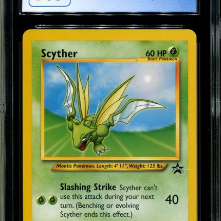 Scyther - 45 - CGC 9.5 - Black Star Promos - League - Pokemon - 92064