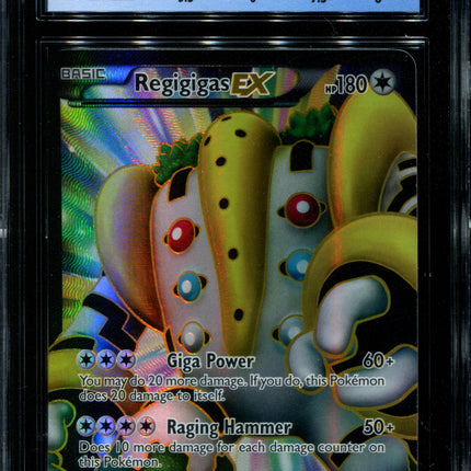 Regigigas EX - 99/99 - CGC 7 Near Mint - Next Destinies - 02040