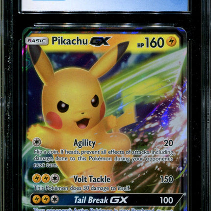 Pikachu GX - SM232 - CGC 9 - Black Star Promos - Ultra Rare - Pokemon - 94301