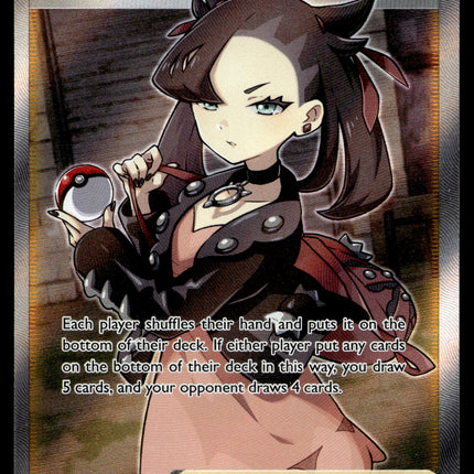 Marnie - 200/202 - NM - Full Art - Sword & Shield Base - Pokemon - C2-27