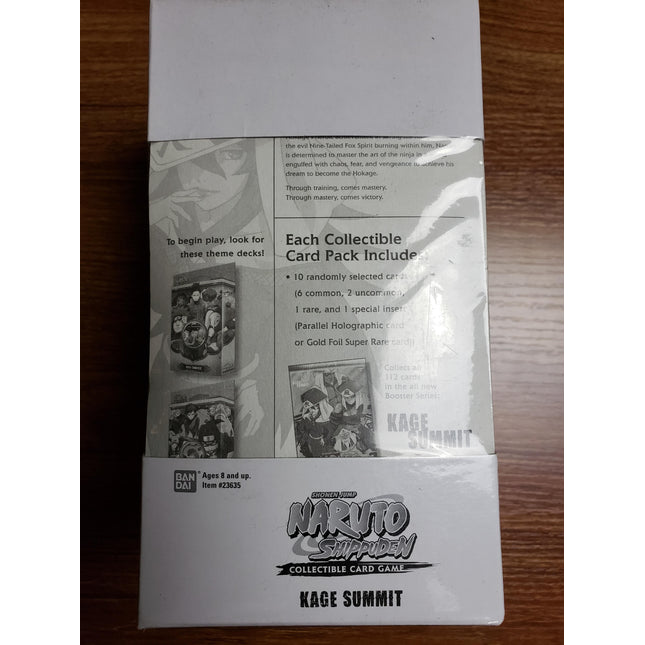 Kage's Summit - Set 25 - Blister Pack Box (15 Packs) - Various Art - Naruto CCG Card Game - Sealed