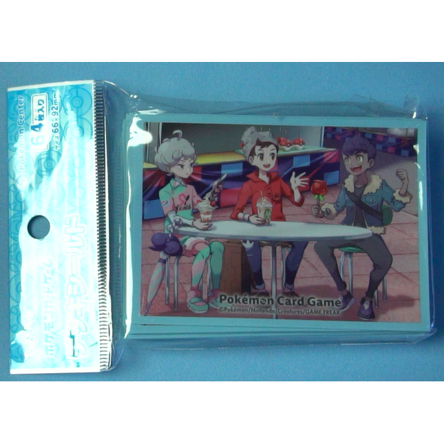 Sword & Shield Protagonist Sleeves - Set of 64 Sleeves - Japanese - Pokemon Center