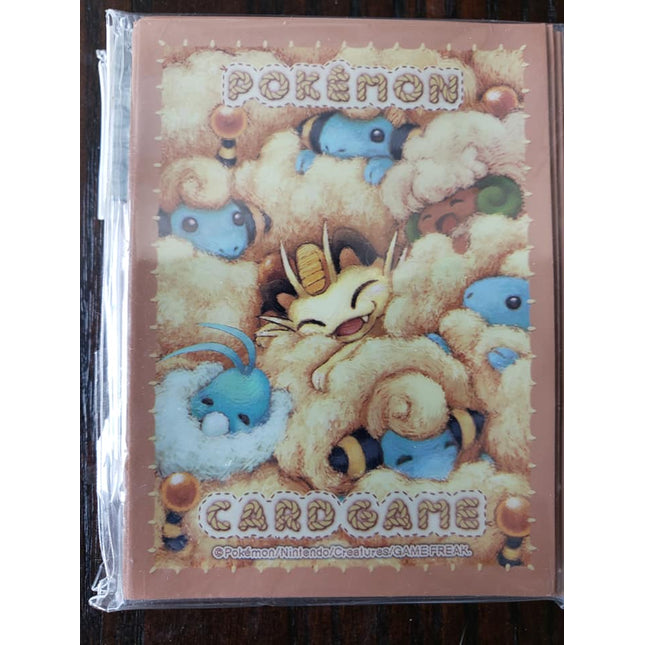 Meowth and Mareep - Japanese - Set of 60 Sleeves