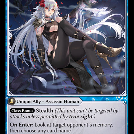 Nia, Mistveiled Scout - DOA Alter EN-183 - x1 - Rare - Near Mint - Non-Foil - Grand Archive TCG